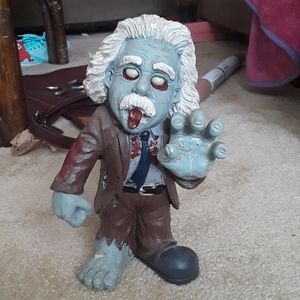 Zombie Albert Einstein Gnome